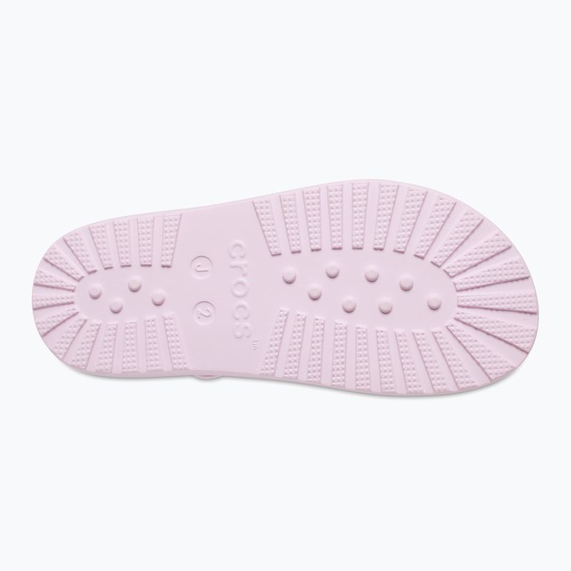 Detské sandále Crocs Classic Fisherman pink milk 3
