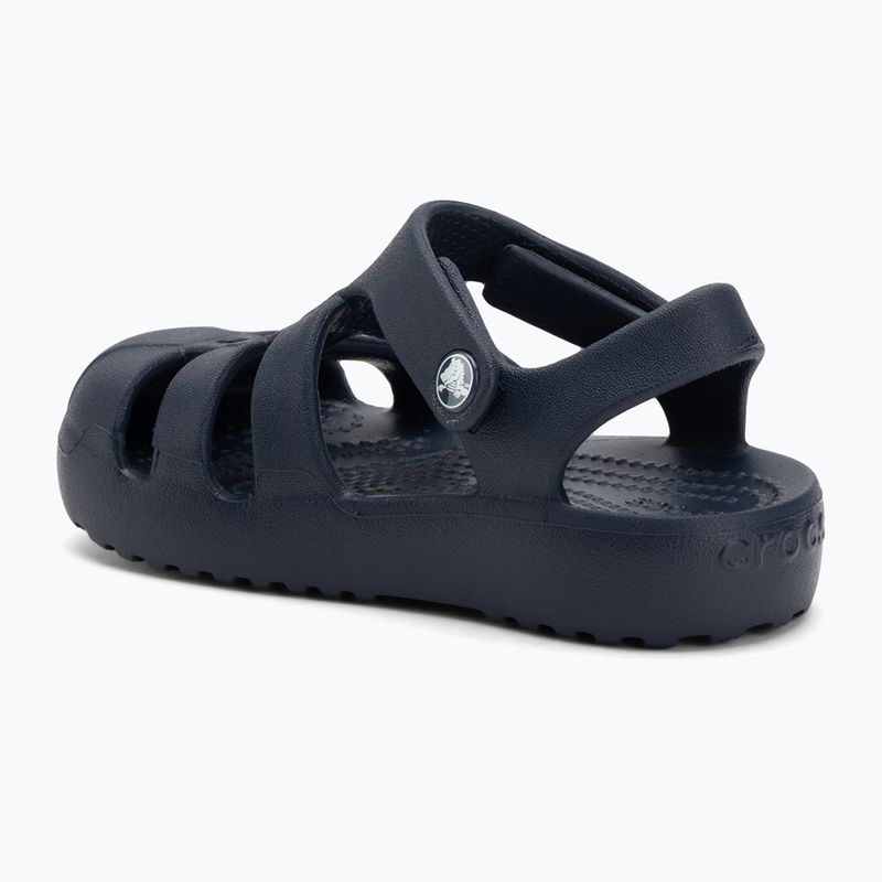 Detské sandále Crocs Classic Fisherman Toddler navy 3