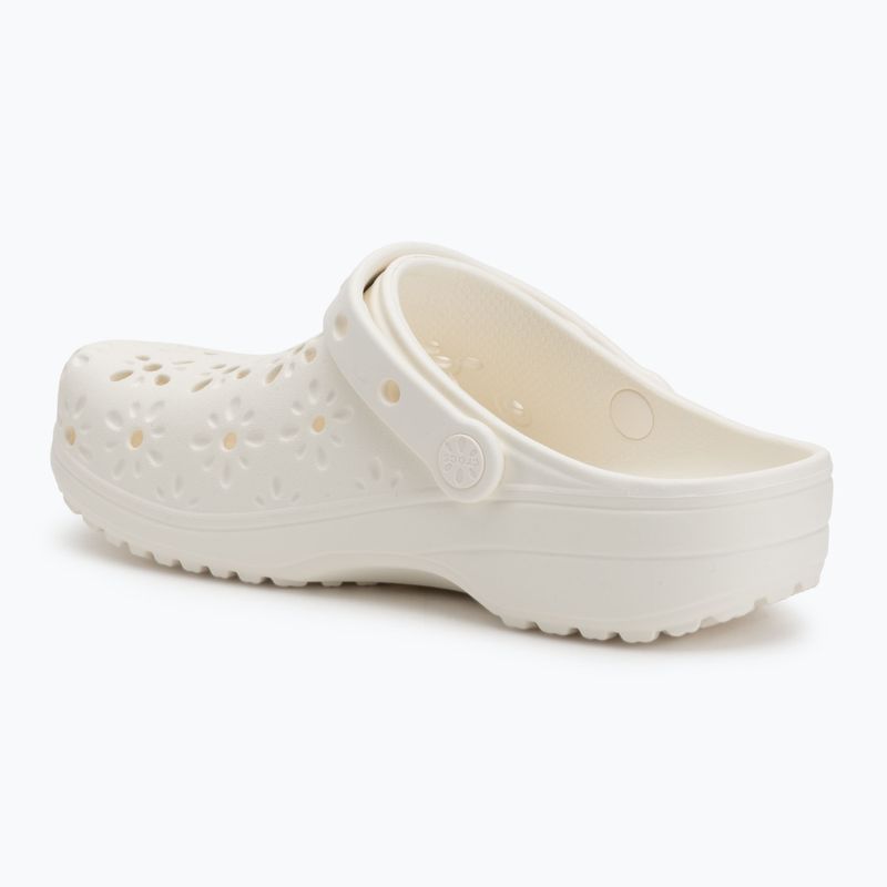 Žabky Crocs Classic Floral Cutout Clog chalk 4