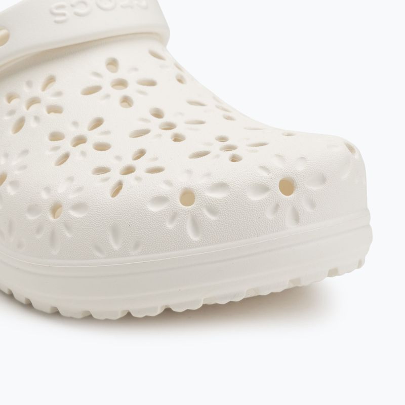 Žabky Crocs Classic Floral Cutout Clog chalk 8