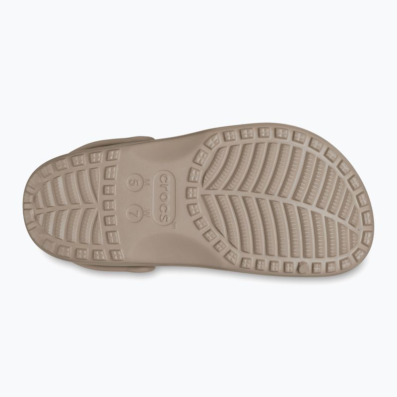 Crocs Classic Floral Cutout Clog žabky taupe 3