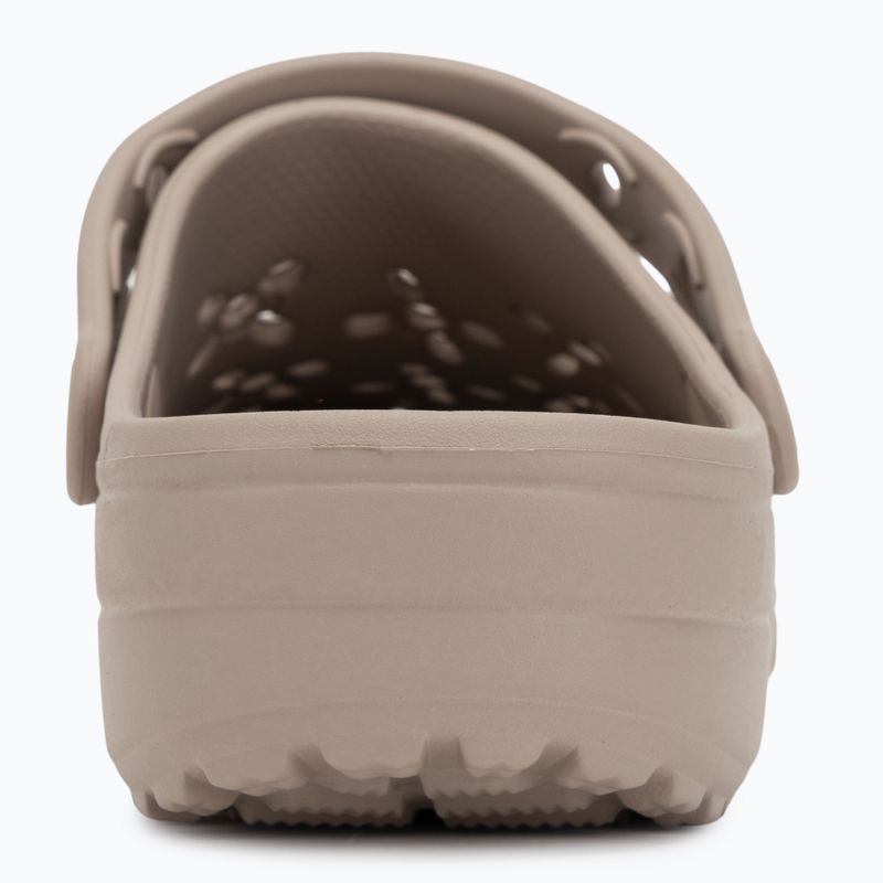 Crocs Classic Floral Cutout Clog žabky taupe 7