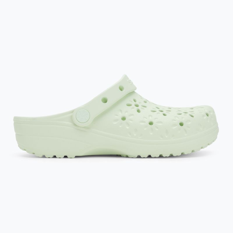 Žabky Crocs Classic Floral Cutout Clog jade tint 3