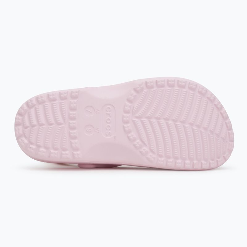 Crocs Classic Floral Cutout Clog pink milk 5