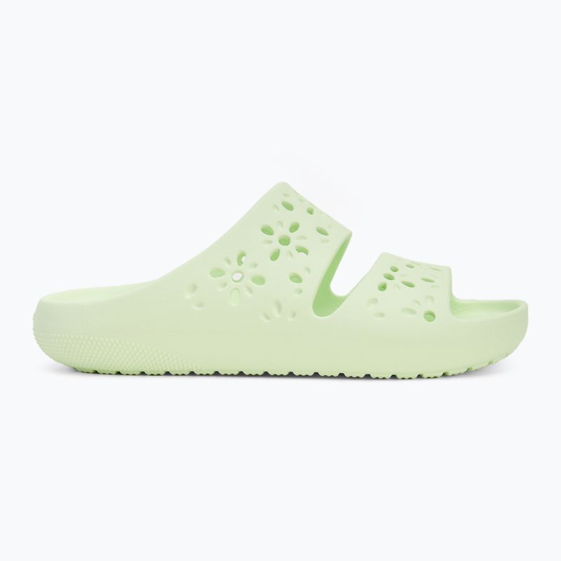 Nazúvaky Crocs Classic Floral Cutout Sandal jade tink 2