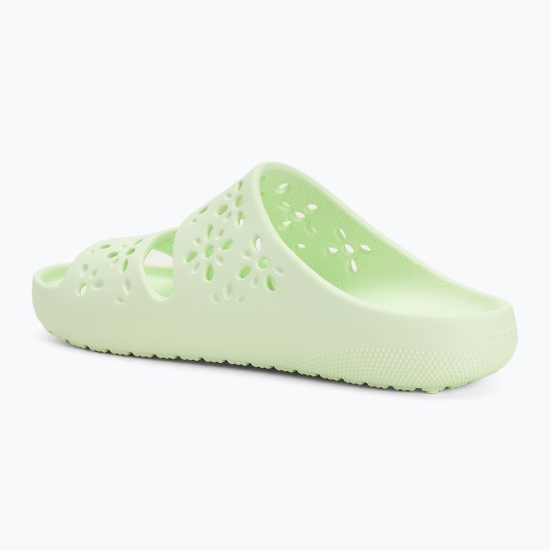 Nazúvaky Crocs Classic Floral Cutout Sandal jade tink 3