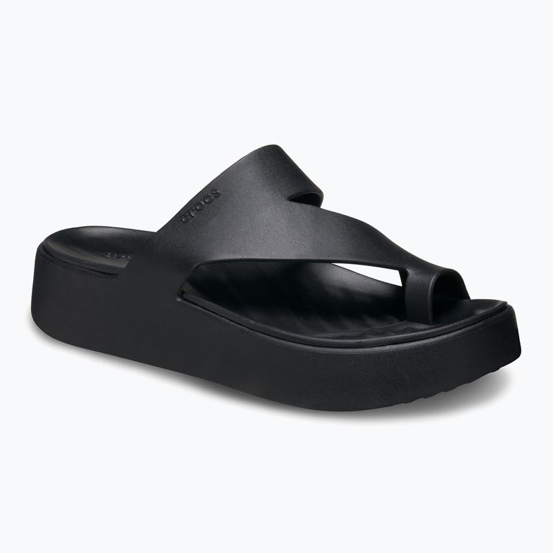 Dámske žabky Crocs Getaway Platform Toe Loop black