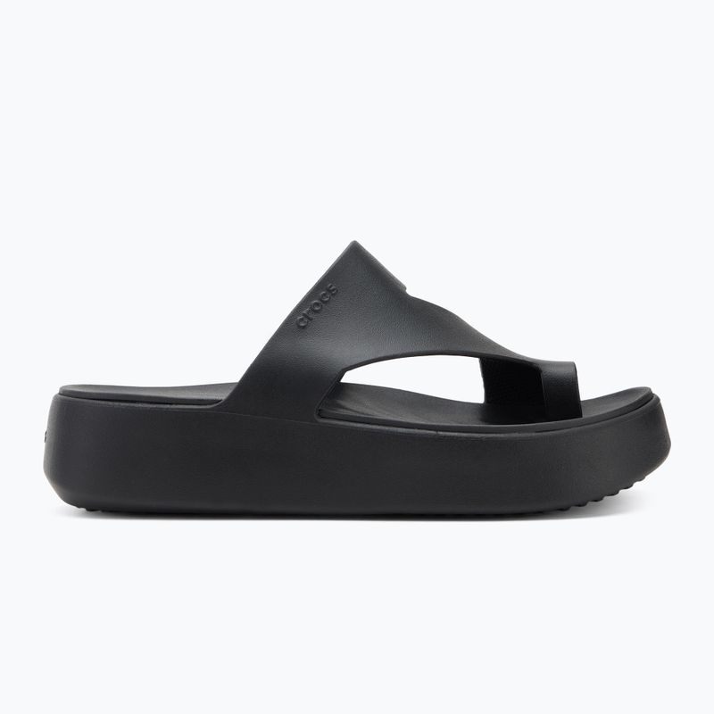 Dámske žabky Crocs Getaway Platform Toe Loop black 2