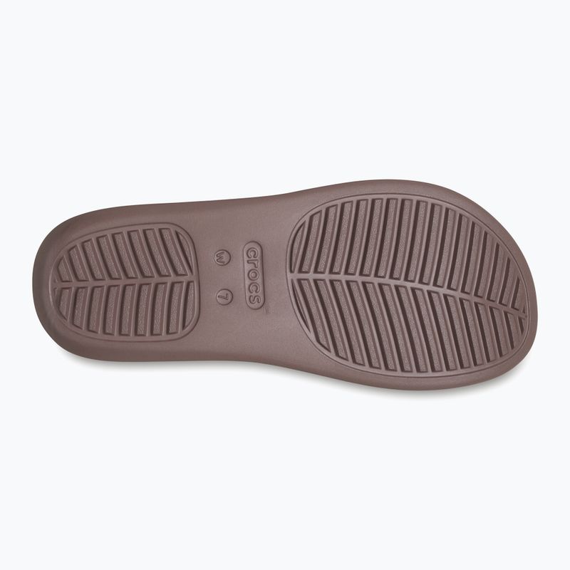Dámske žabky Crocs Getaway Platform Toe Loop truffle 3