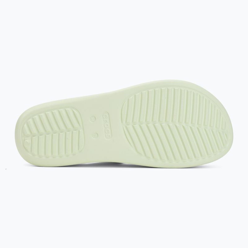 Dámske žabky Crocs Getaway Platform Toe Loop jade tint 4