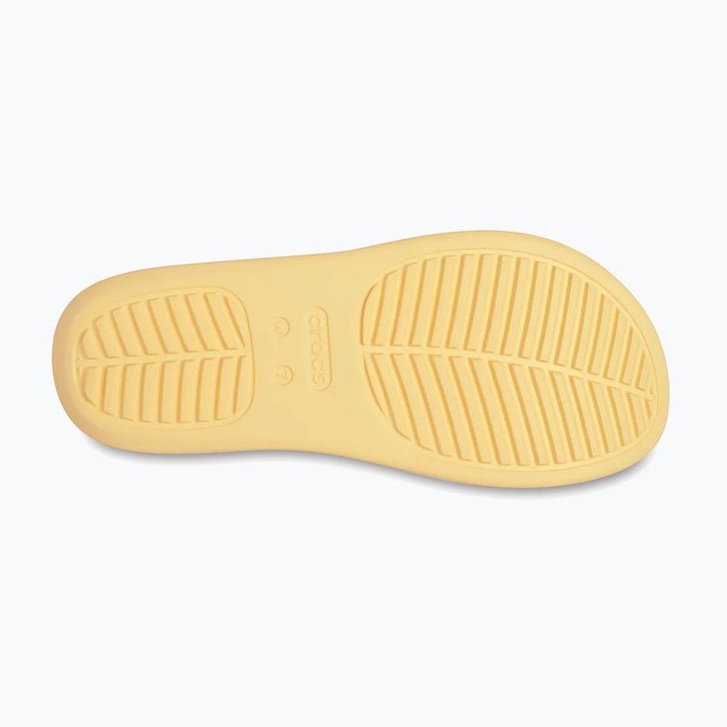 Dámske žabky Crocs Getaway Platform Toe Loop golden hour 5