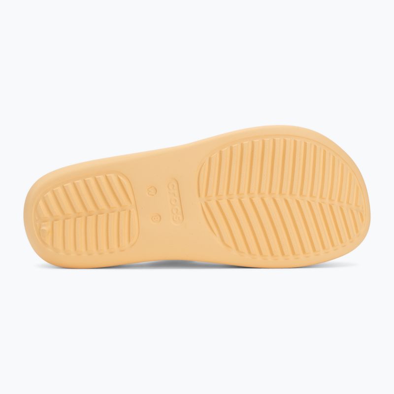 Dámske žabky Crocs Getaway Platform Toe Loop golden hour 4
