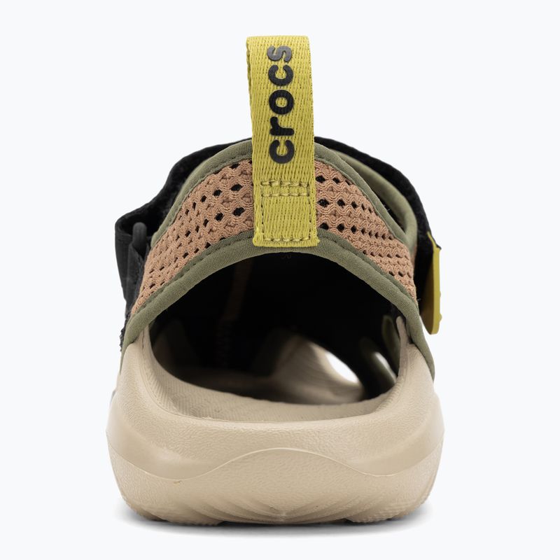 Pánske sandále Crocs Swiftwater Mesh Deck sepia 6