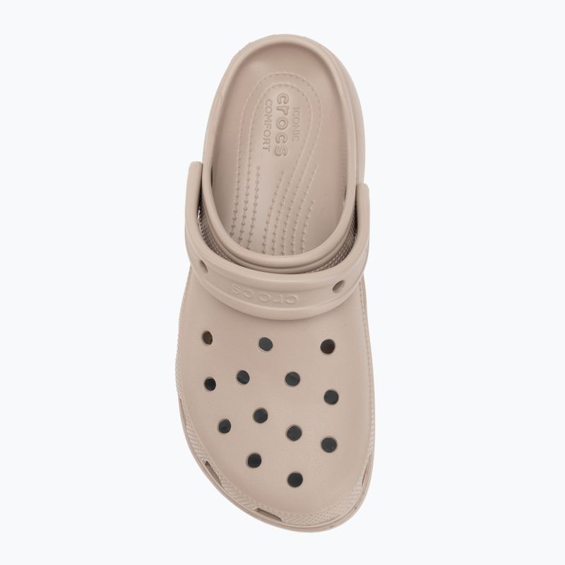 Dámske šľapky Crocs Classic Platform Clog taupe 6