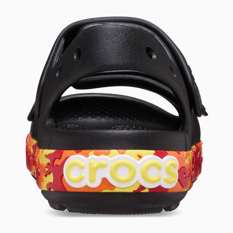 Detské sandále Crocs Crocband Cruiser Flames black 3