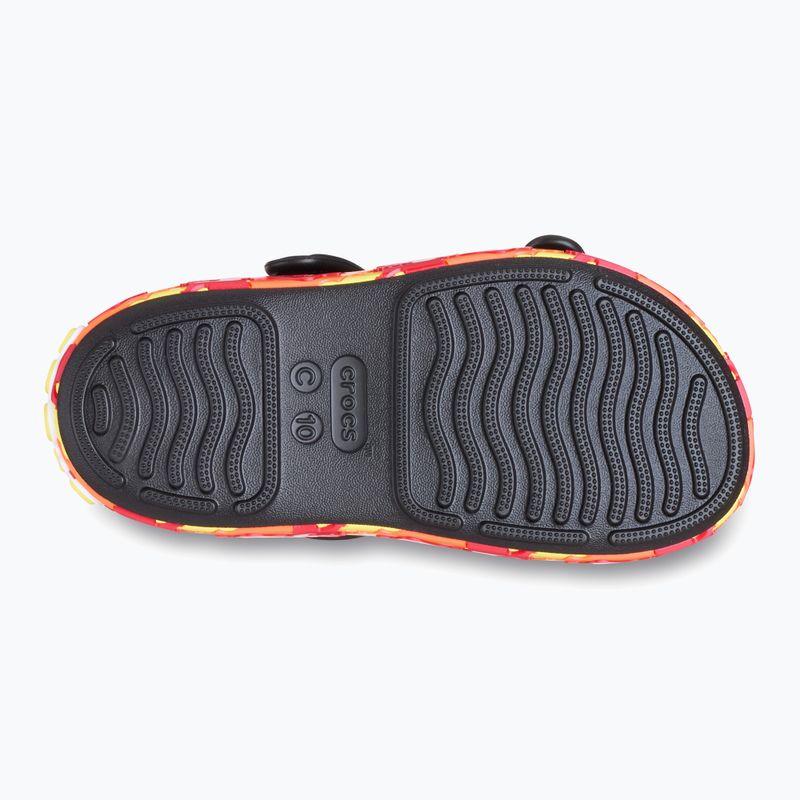 Detské sandále Crocs Crocband Cruiser Flames black 4