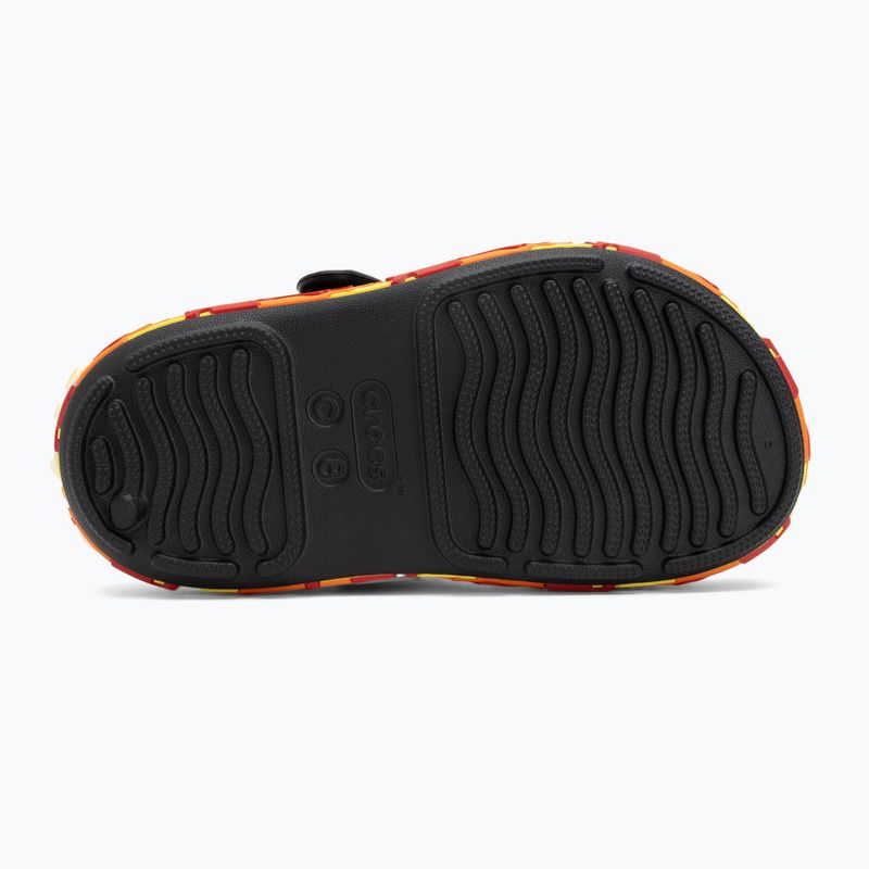 Detské sandále Crocs Crocband Cruiser Flames black 4