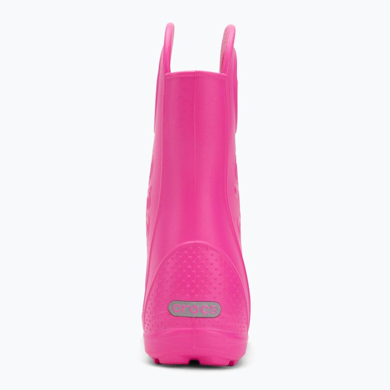 Detské gumáky Crocs Handle It Rain Boot Kids pink crush 6