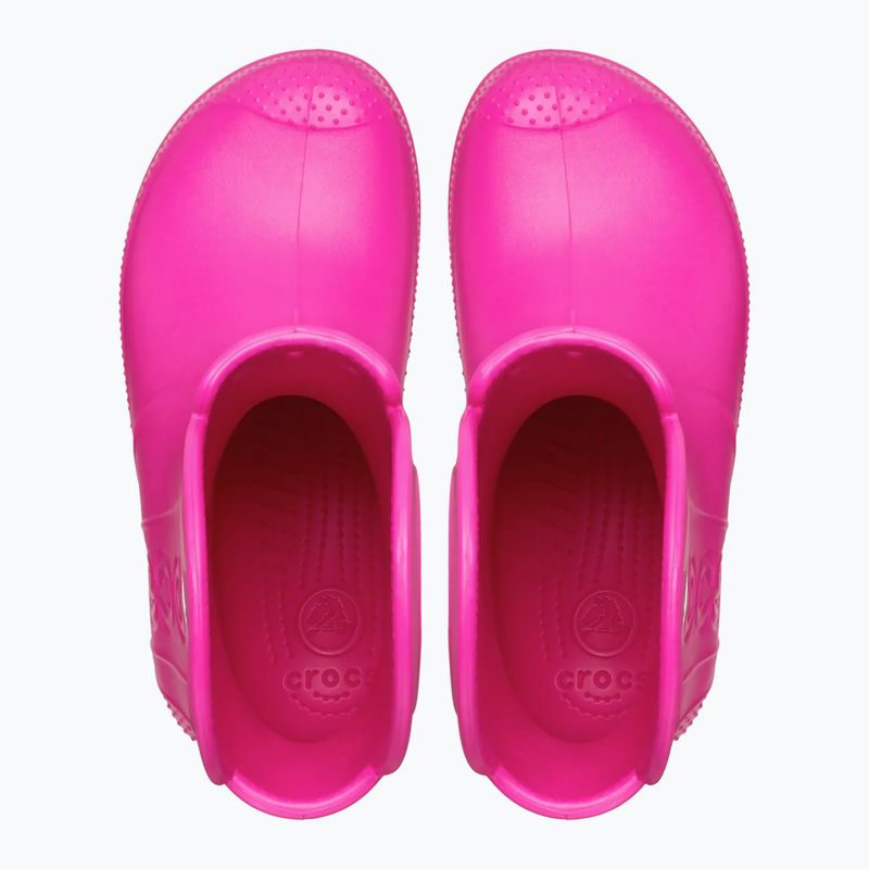 Detské gumáky Crocs Handle It Rain Boot Kids Toddler pink crush 12