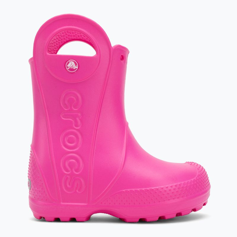 Detské gumáky Crocs Handle It Rain Boot Kids Toddler pink crush 2