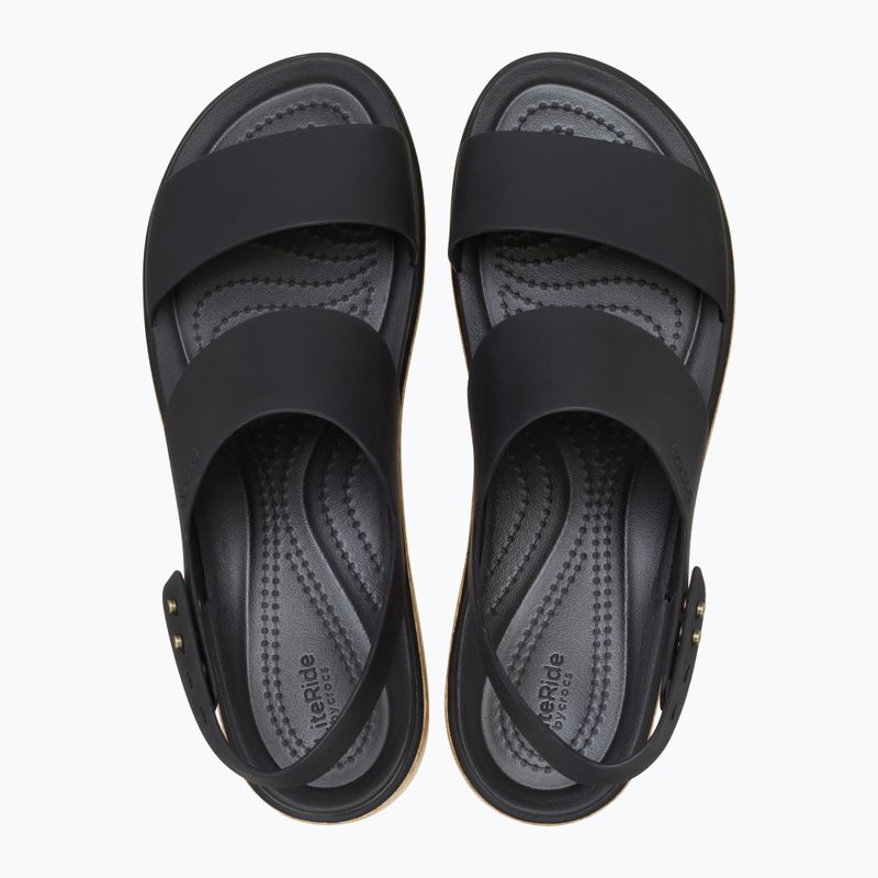 Dámske sandále Crocs Brooklyn Cork Low Wedge black/black 5