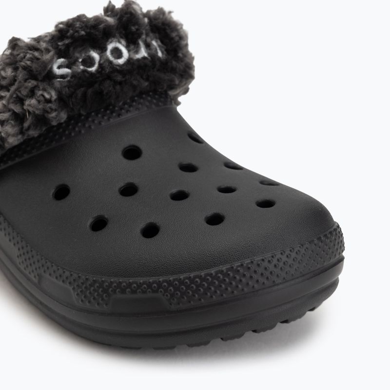 Šľapky Crocs Classic Fleece Lined black 8