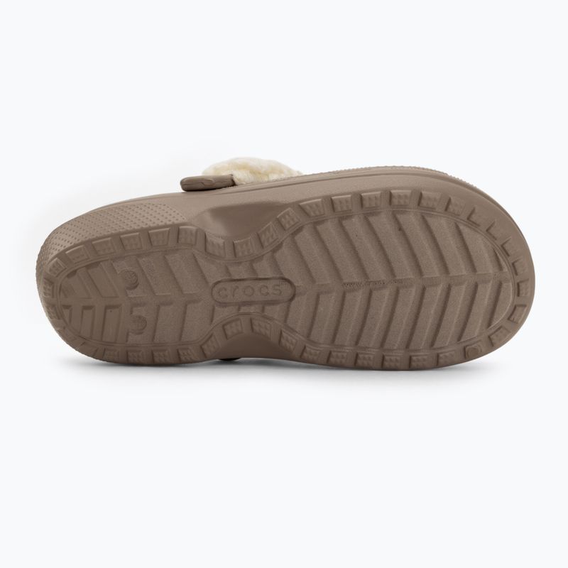 Šľapky Crocs Classic Fleece Lined mushroom 5
