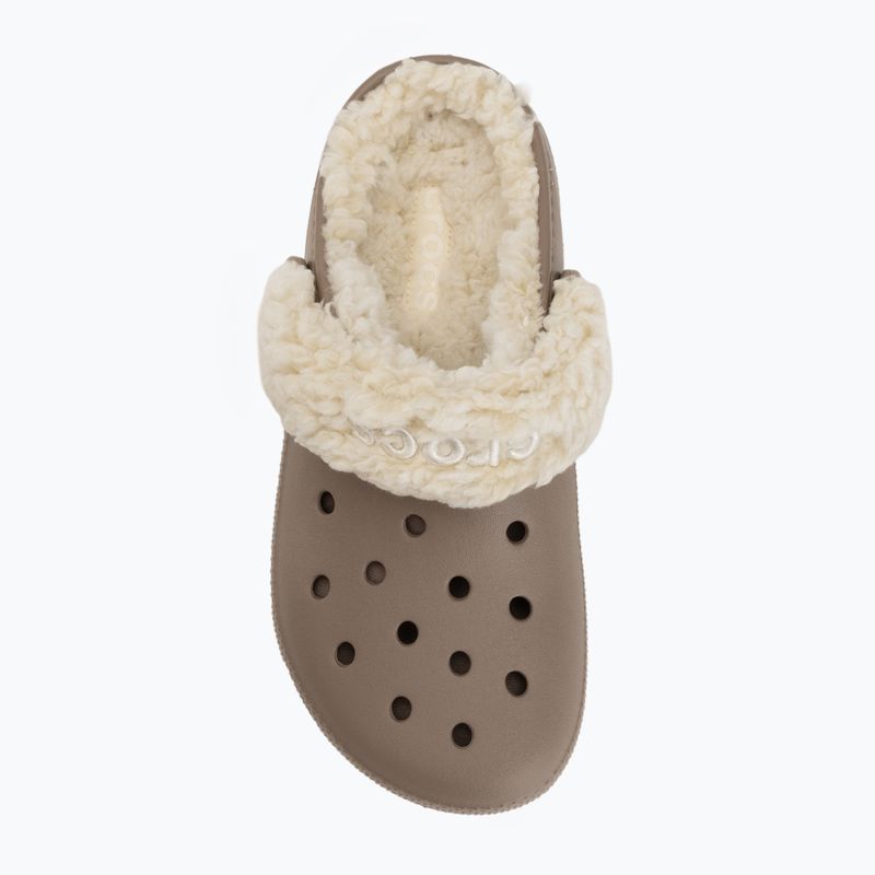 Šľapky Crocs Classic Fleece Lined mushroom 6