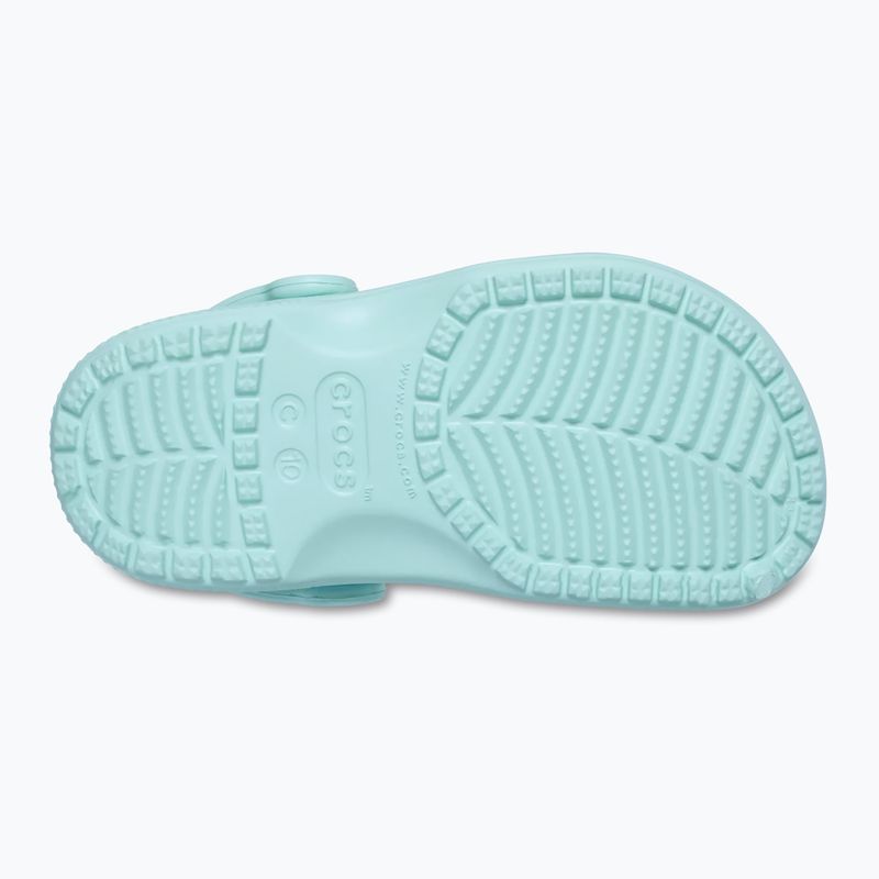 Detské šľapky Crocs Classic Clog Toddler aquamarine 3