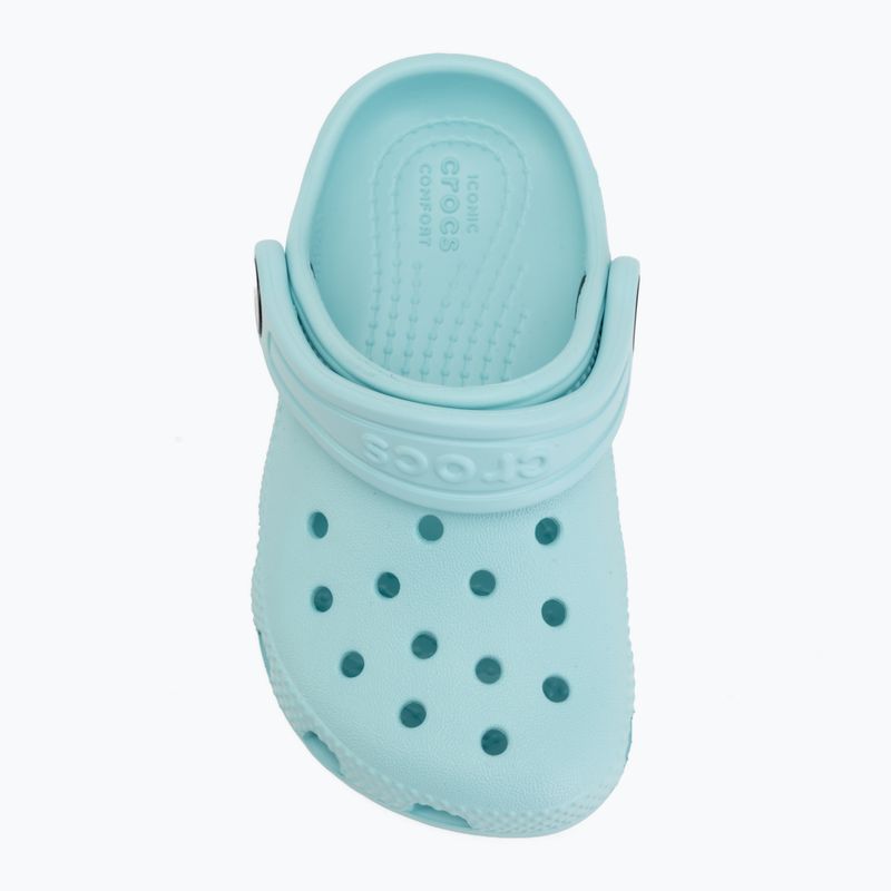 Detské šľapky Crocs Classic Clog Toddler aquamarine 6