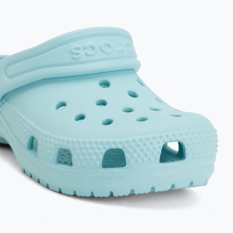 Detské šľapky Crocs Classic Clog Toddler aquamarine 8