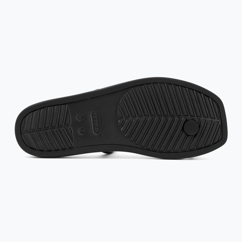 Dámske šľapky Crocs Miami Studded Toe Loop black 4