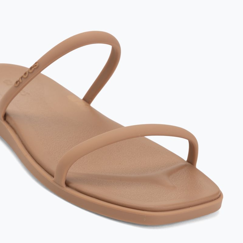 Dámske sandále Crocs Miami Two Strap Sandal milk chocolate 7