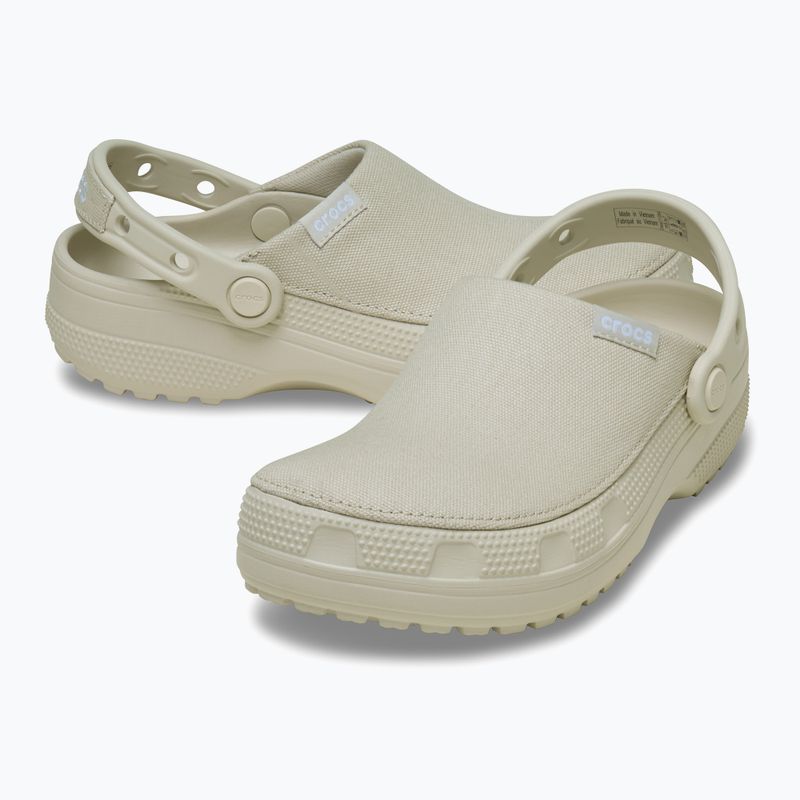Šľapky Crocs Classic Crafted Clog stucco 14