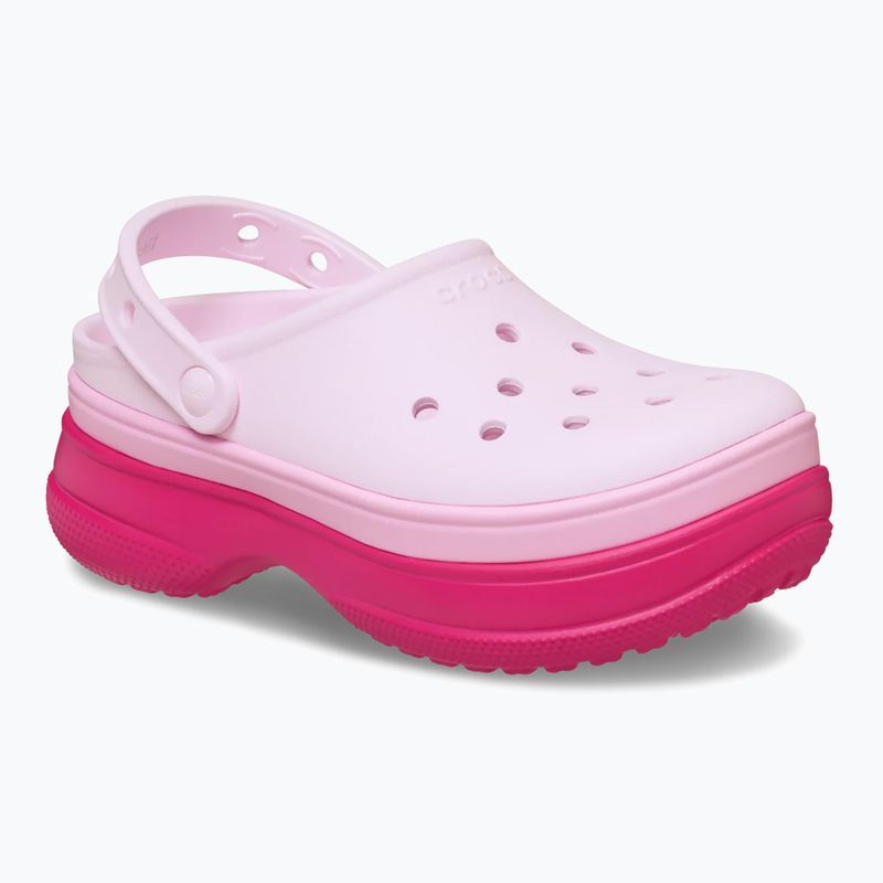 Šľapky Crocs Classic Stacked Clog dragon fruit 9
