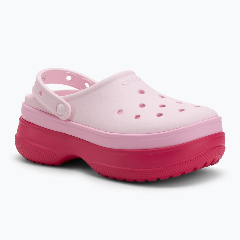 Šľapky Crocs Classic Stacked Clog dragon fruit 2