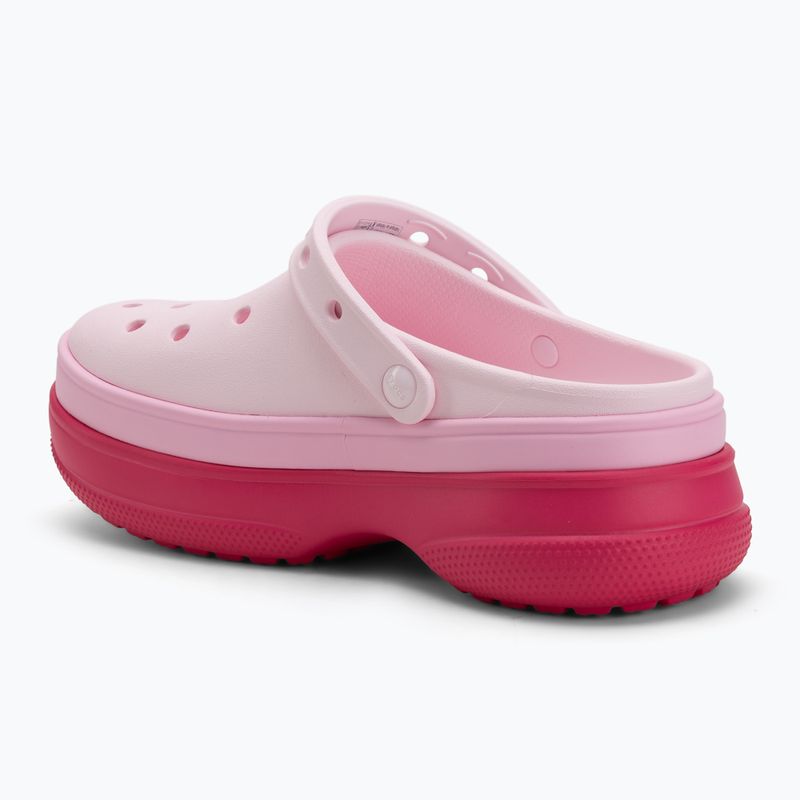 Šľapky Crocs Classic Stacked Clog dragon fruit 4