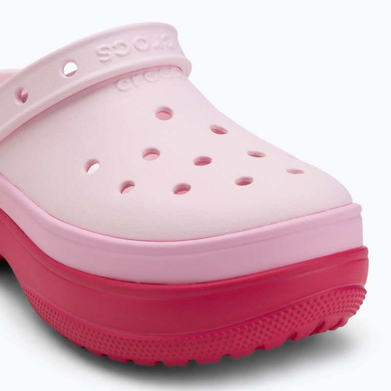 Šľapky Crocs Classic Stacked Clog dragon fruit 8