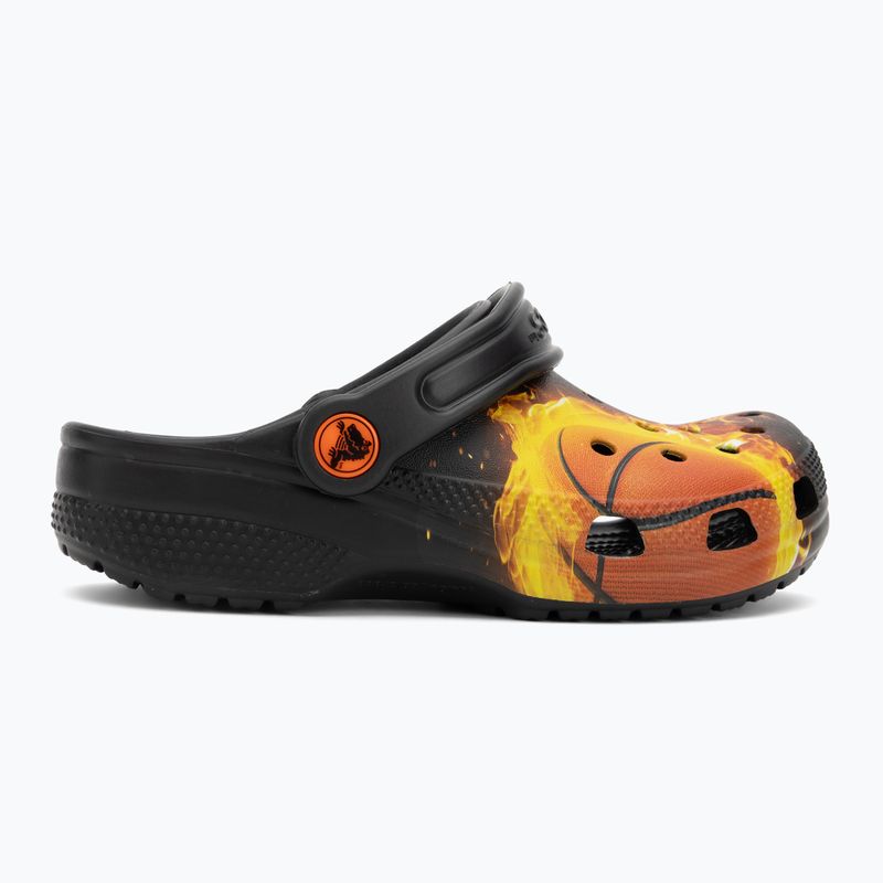 Detské šľapky Crocs Flaming Bball Clog Kids black 3