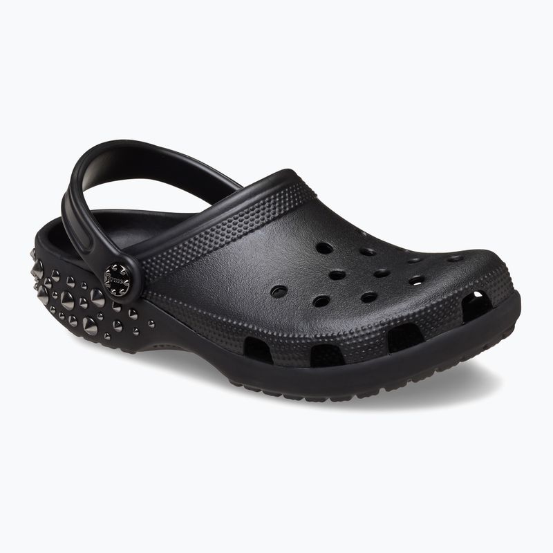 Šľapky Crocs Classic Studded black 9