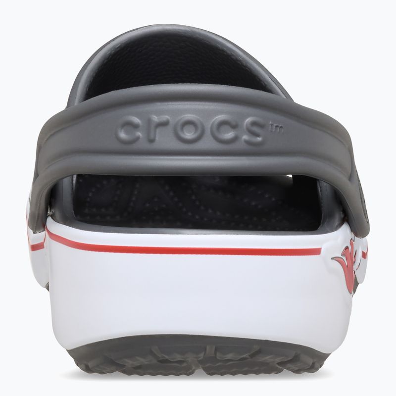 Detské šľapky Crocs Classic Soccer Band Clog Kids slate grey 11