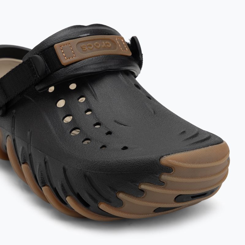Šľapky Crocs Echo Gum Ro Clog black 8