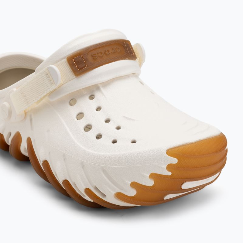 Šľapky Crocs Echo Gum Ro Clog chalk 8