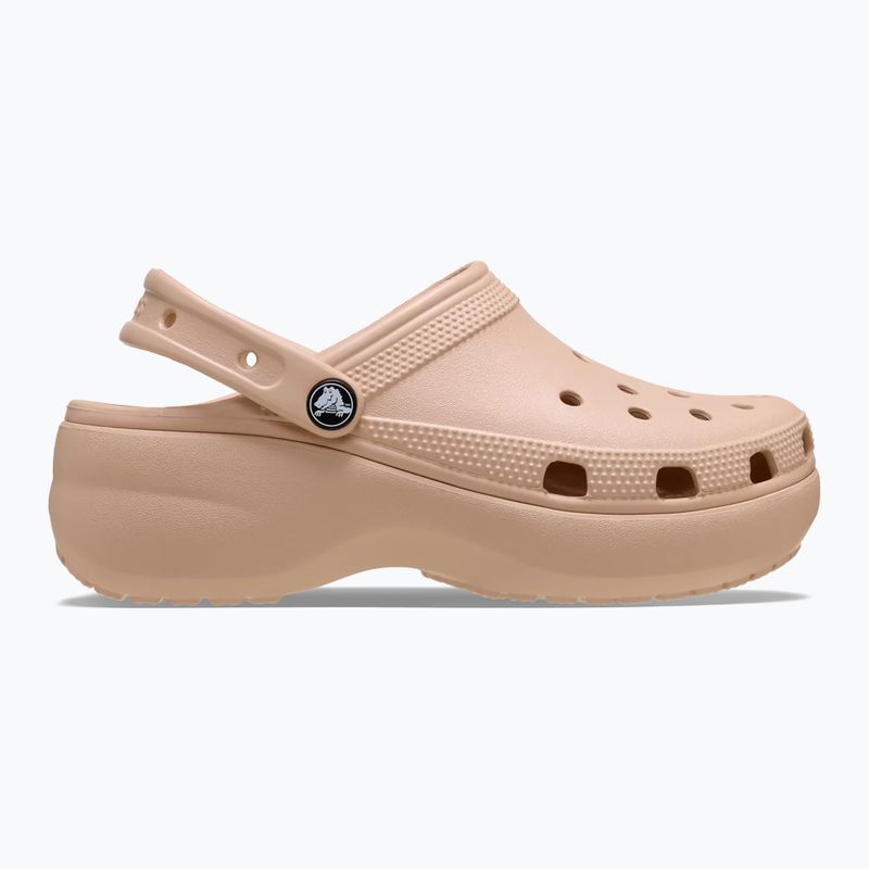 Dámske šľapky Crocs Classic Platform Clog pink caramel 2