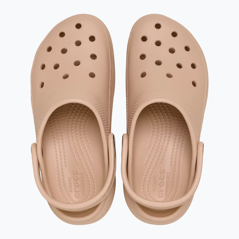 Dámske šľapky Crocs Classic Platform Clog pink caramel 5