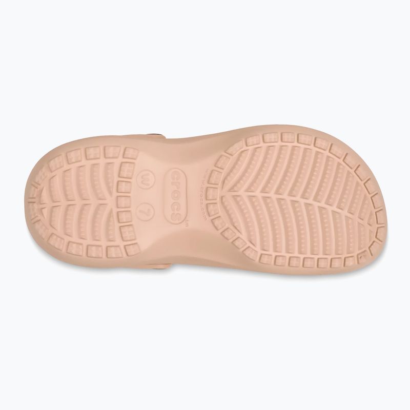 Dámske šľapky Crocs Classic Platform Clog pink caramel 6