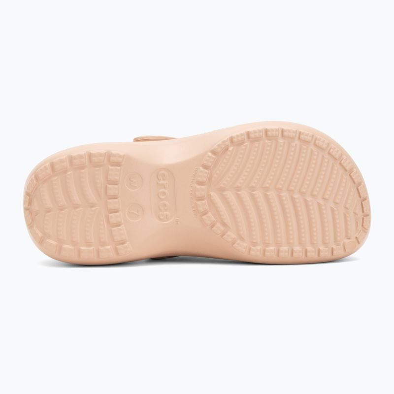 Dámske šľapky Crocs Classic Platform Clog pink caramel 5