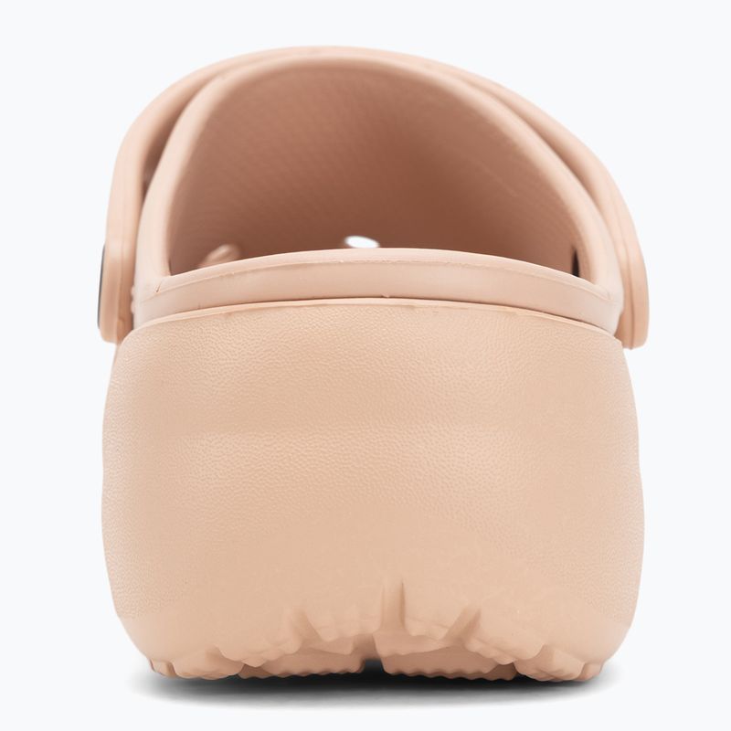 Dámske šľapky Crocs Classic Platform Clog pink caramel 7