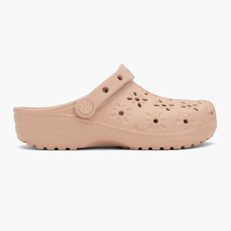 Šľapky Crocs Classic Floral Cutout Clog pink caramel 3