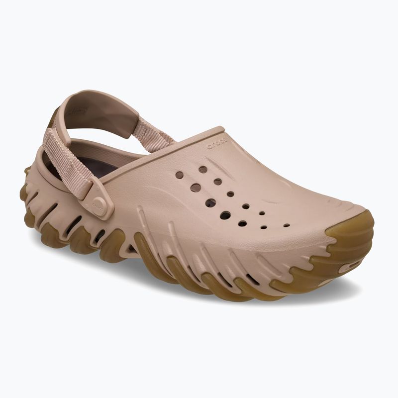 Šľapky Crocs Echo Gum Ro Clog pink caramel 9